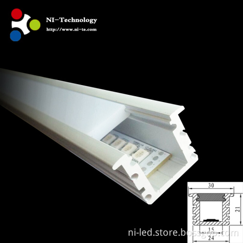 Waterproof LED Aluminum Profile for Furniture Light